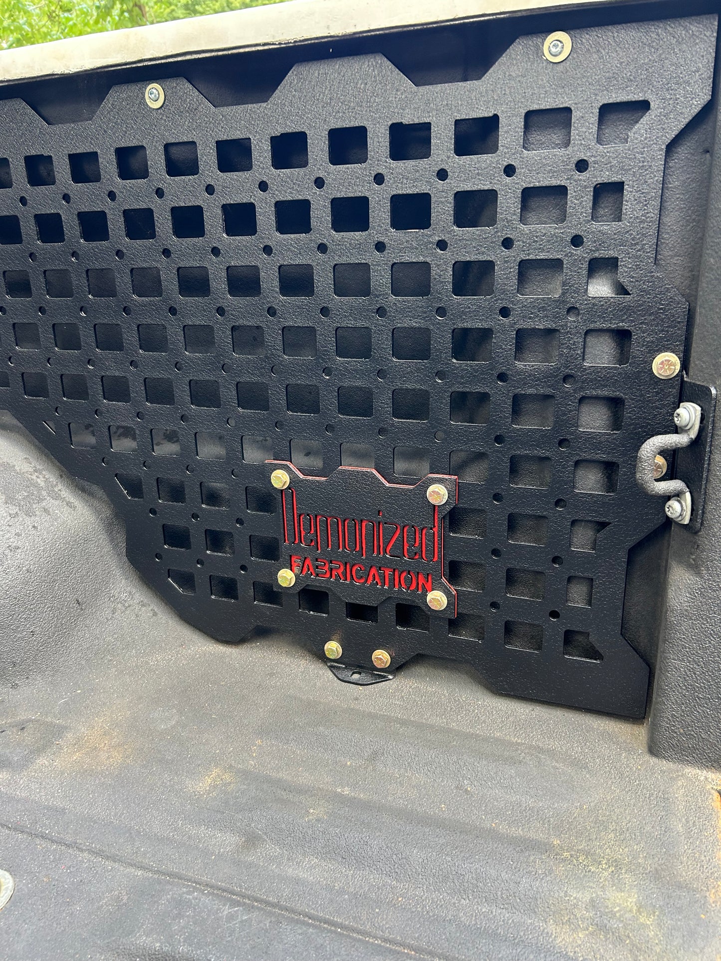 Tundra Bedside Molle Panel Driver's side